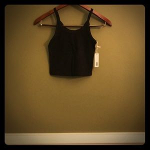 NWT’s - ARQ Crop Tank in Black - Size S